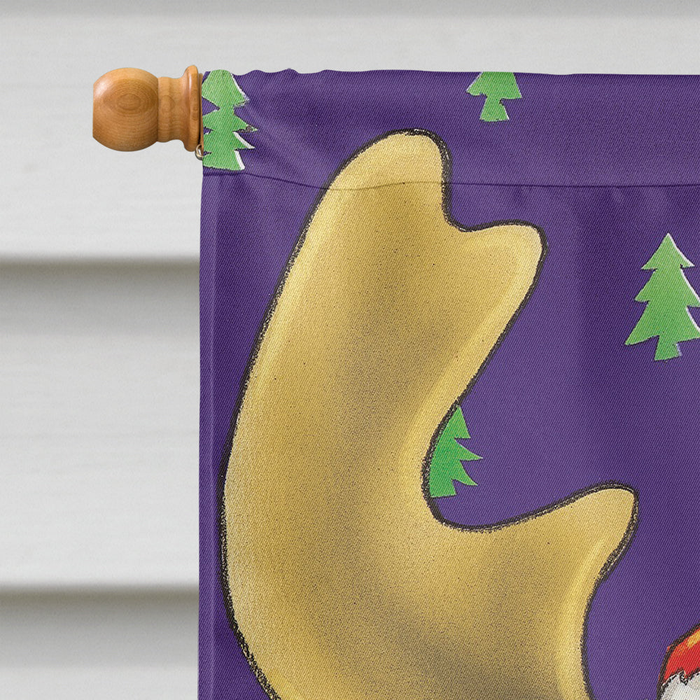 Comic Reindeer Flag Canvas House Size AAH7198CHF