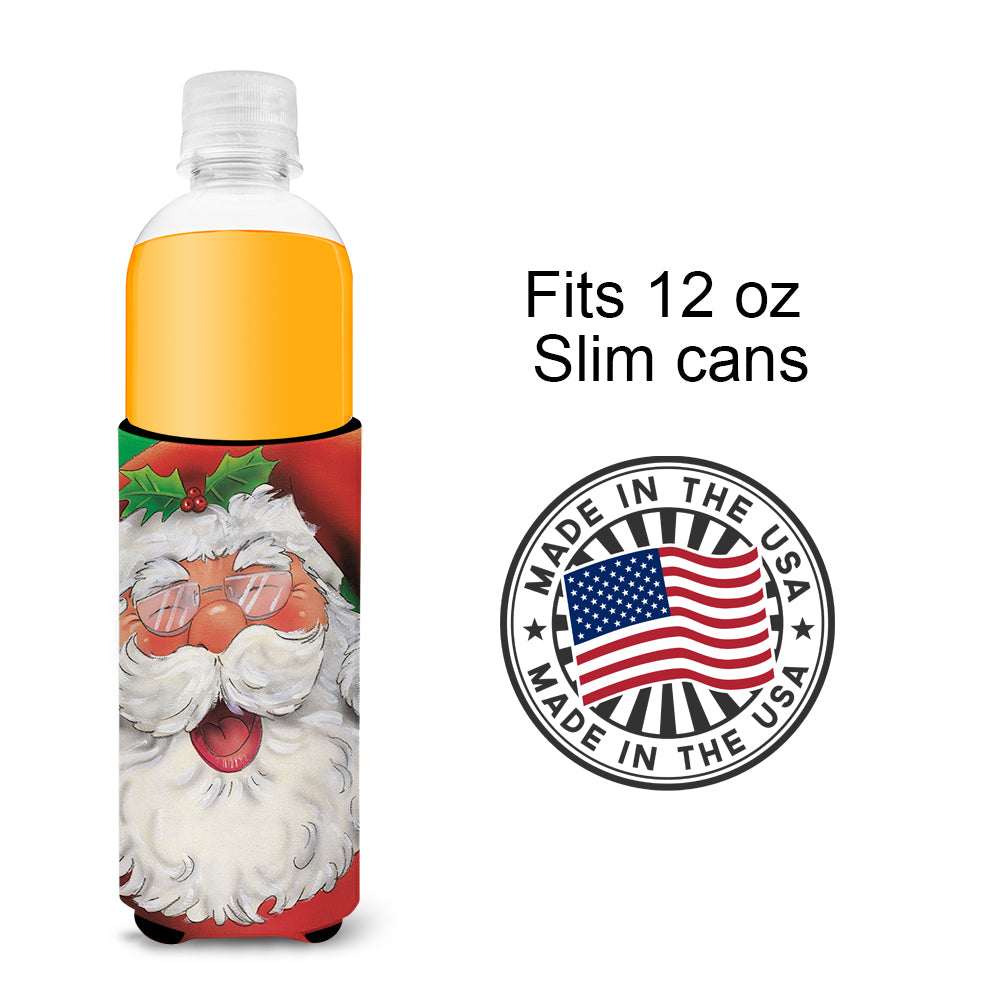 Jolly Santa Claus Ultra Beverage Insulators for slim cans AAH7262MUK