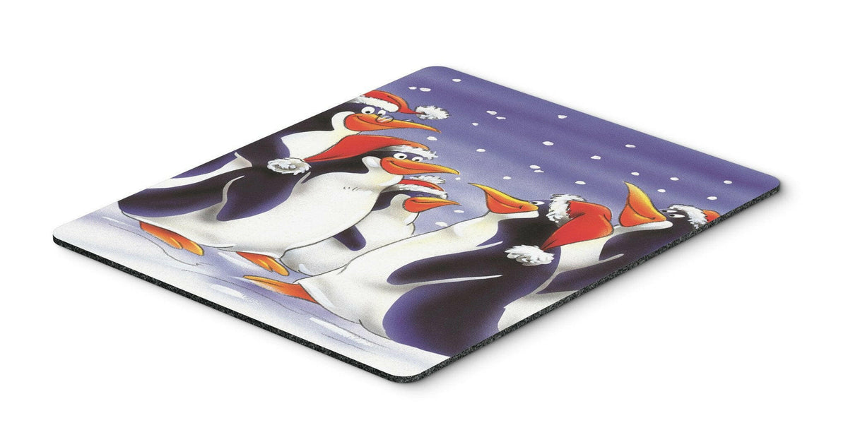 Holiday Penguins Mouse Pad, Hot Pad or Trivet AAH7264MP by Caroline&#39;s Treasures