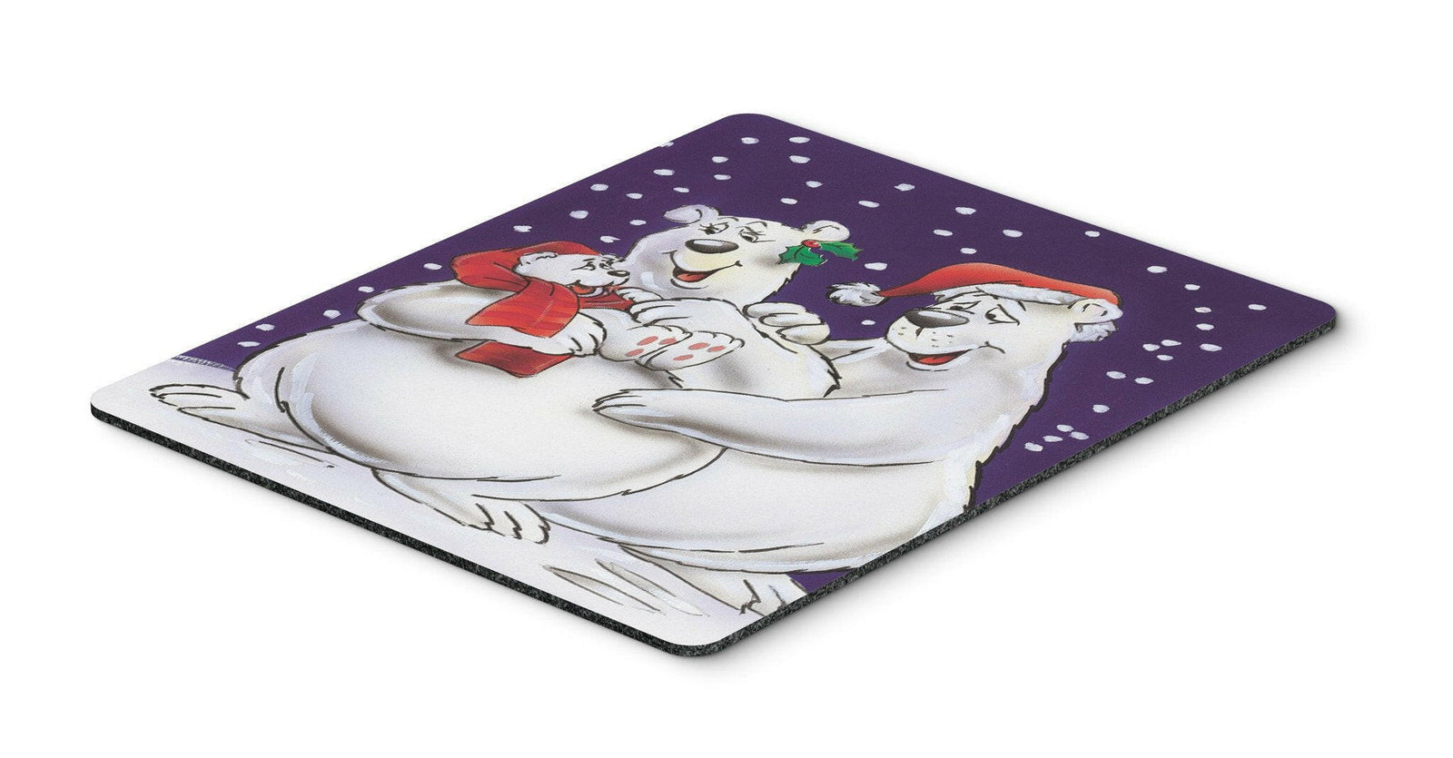 Holiday Polar Bears Mouse Pad, Hot Pad or Trivet AAH7269MP by Caroline's Treasures
