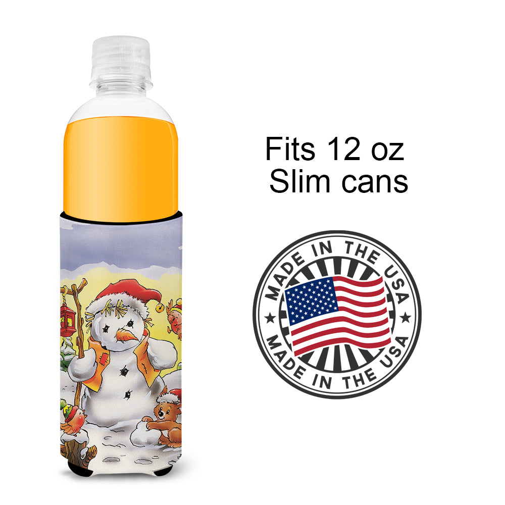 Scarecrow Snowman Ultra Beverage Insulators for slim cans AAH7295MUK