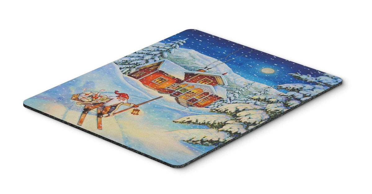 Christmas Gnome Headed out Mouse Pad, Hot Pad or Trivet ACG0147MP by Caroline&#39;s Treasures
