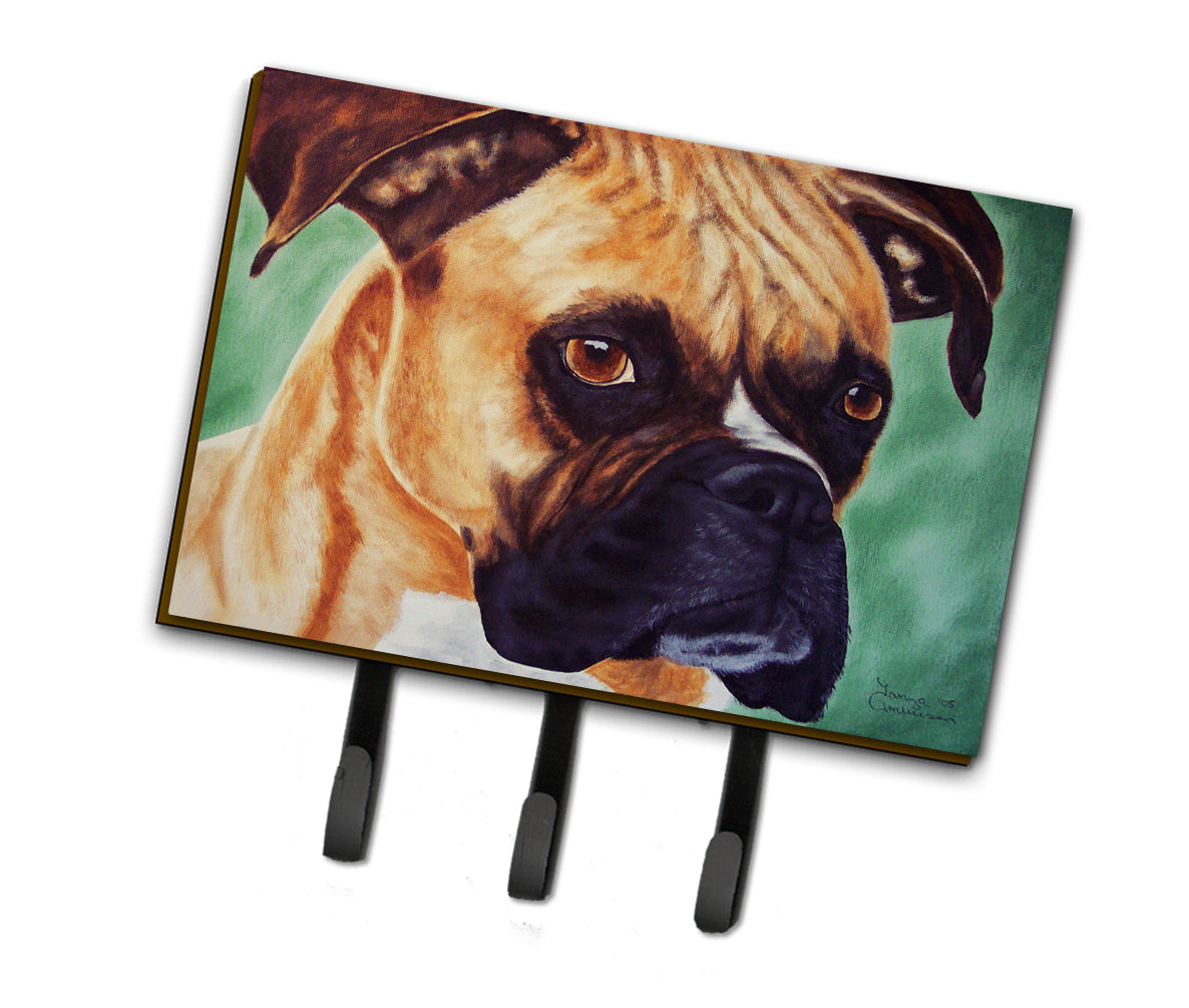 Boxer by Tanya and Craig Amberson Leash or Key Holder AMB1029TH68