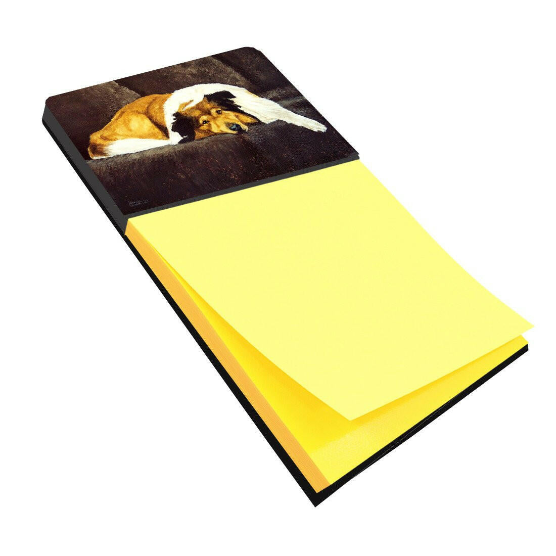 Collie by Tanya and Craig Amberson Sticky Note Holder AMB1031SN by Caroline's Treasures