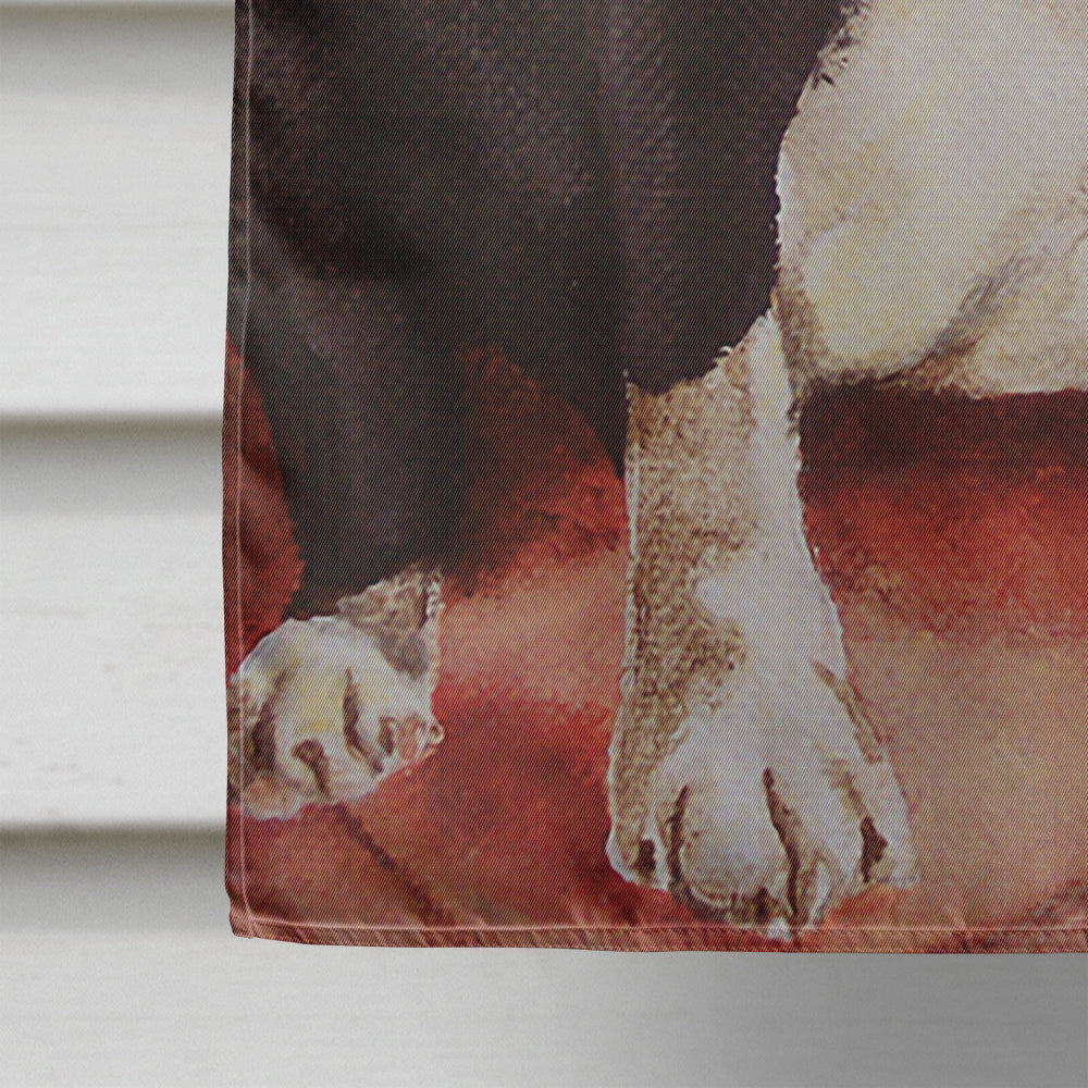 Bull Terrier English Bully Flag Canvas House Size AMB1034CHF  the-store.com.