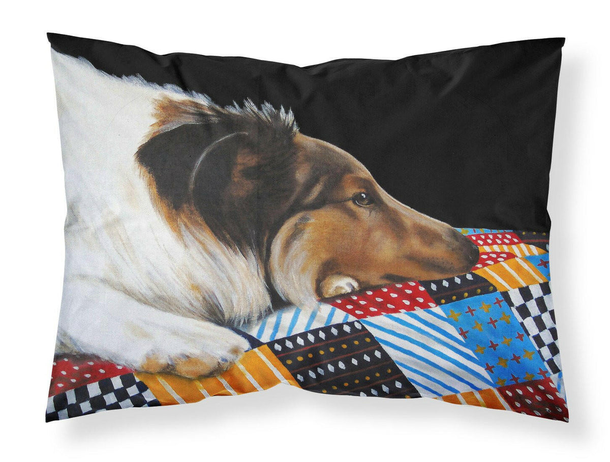 Day Dreamer Collie Fabric Standard Pillowcase AMB1037PILLOWCASE by Caroline&#39;s Treasures