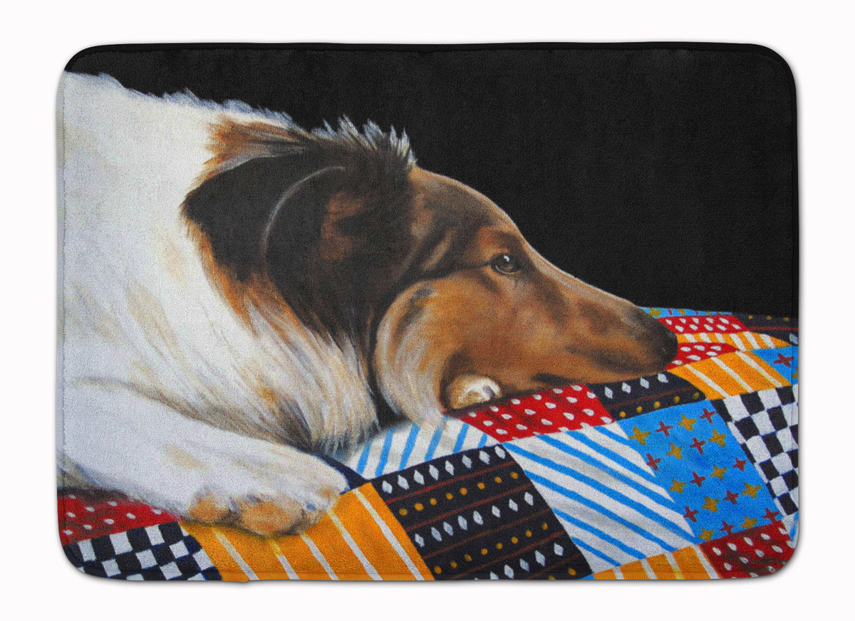 Day Dreamer Collie Machine Washable Memory Foam Mat AMB1037RUG - the-store.com