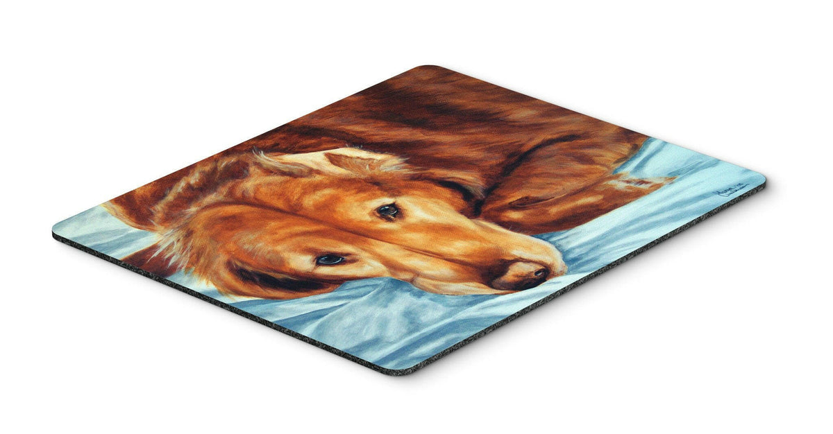 Golden Retriever by Tanya and Craig Amberson Mouse Pad, Hot Pad or Trivet AMB1040MP by Caroline&#39;s Treasures
