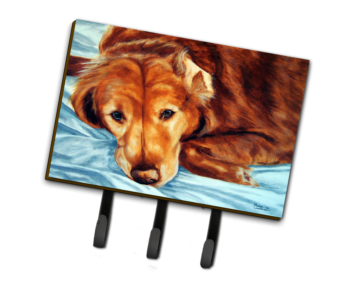 Golden Retriever by Tanya and Craig Amberson Leash or Key Holder AMB1040TH68  the-store.com.