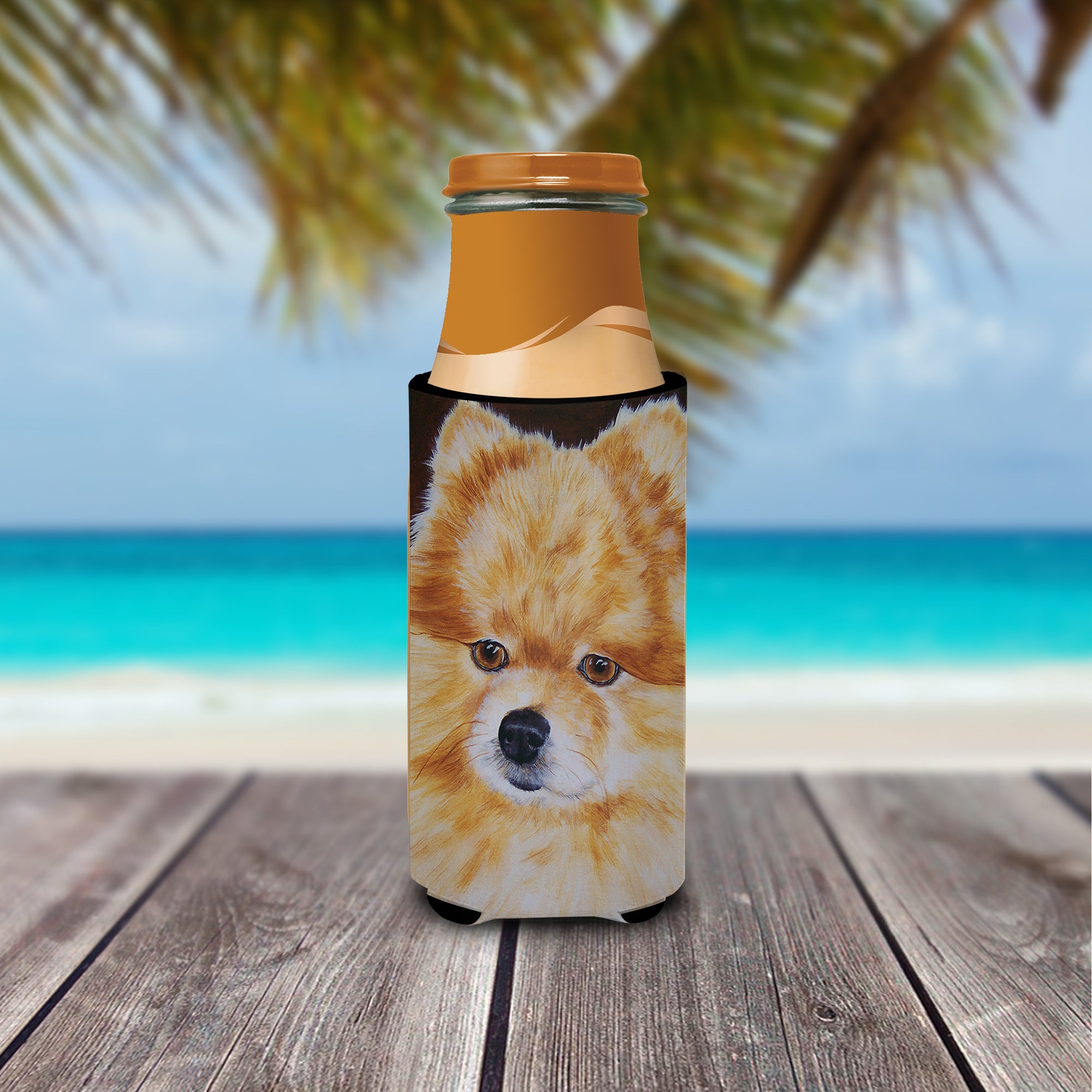 Pomeranian Ultra Beverage Insulators for slim cans AMB1049MUK