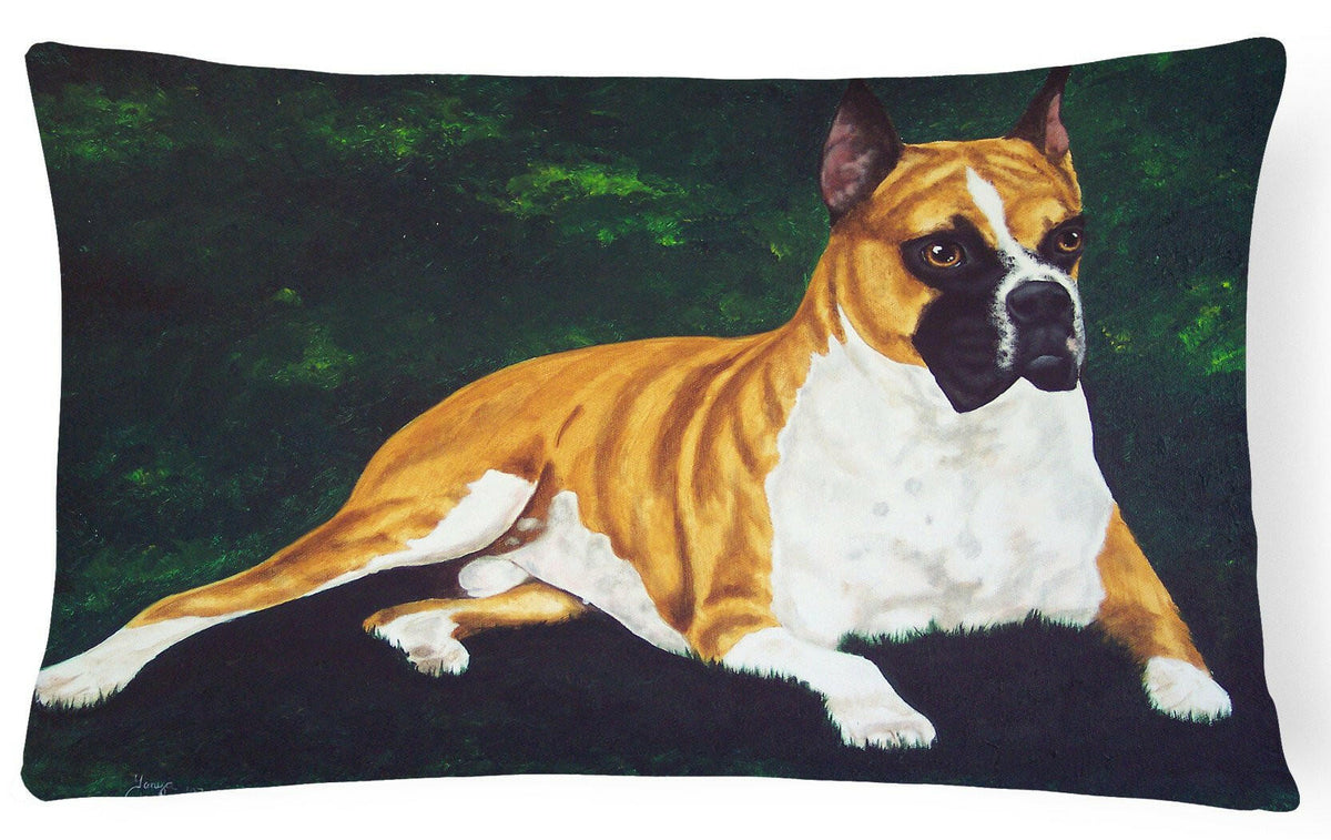 Dempsey Boxer Fabric Decorative Pillow AMB1064PW1216 by Caroline&#39;s Treasures