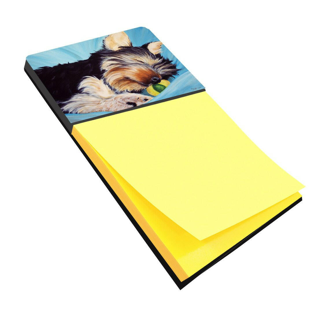 Naptime Yorkie Yorkshire Terrier Sticky Note Holder AMB1075SN by Caroline's Treasures