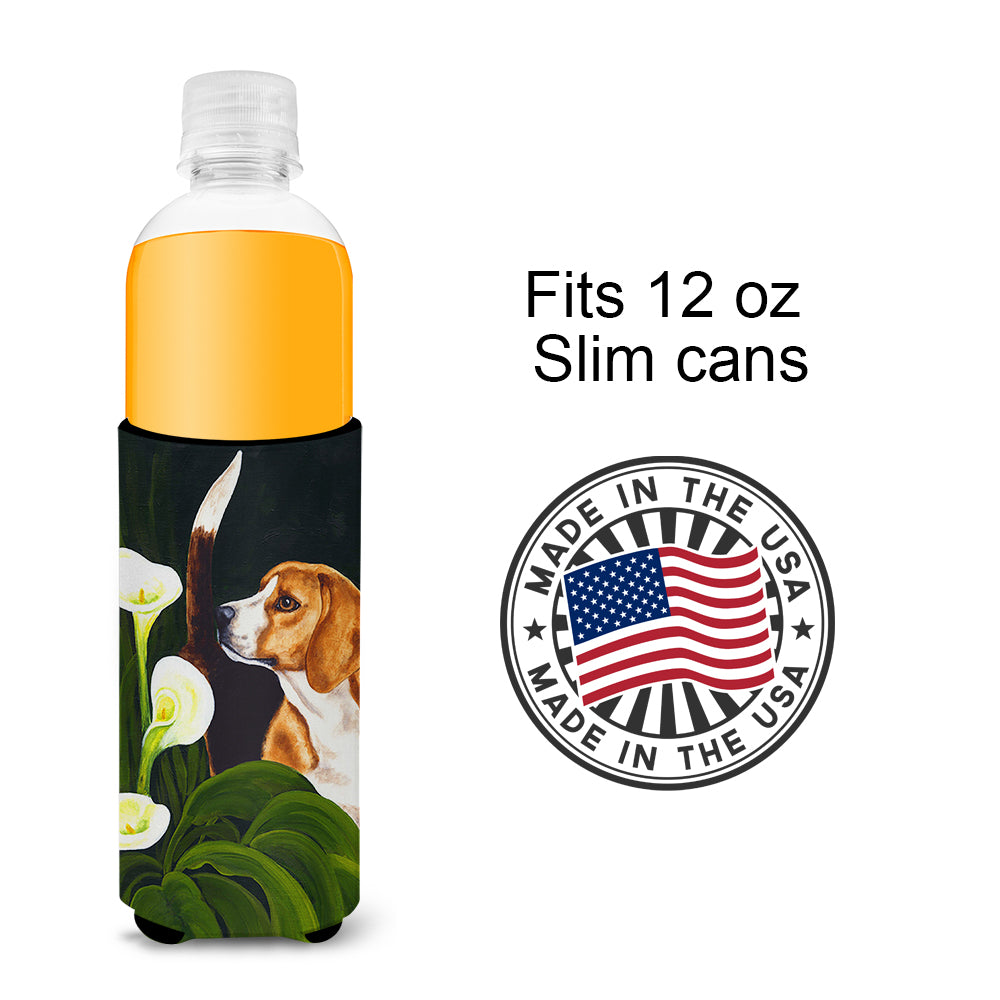 Beagle Lillies Ultra Beverage Insulators for slim cans AMB1077MUK