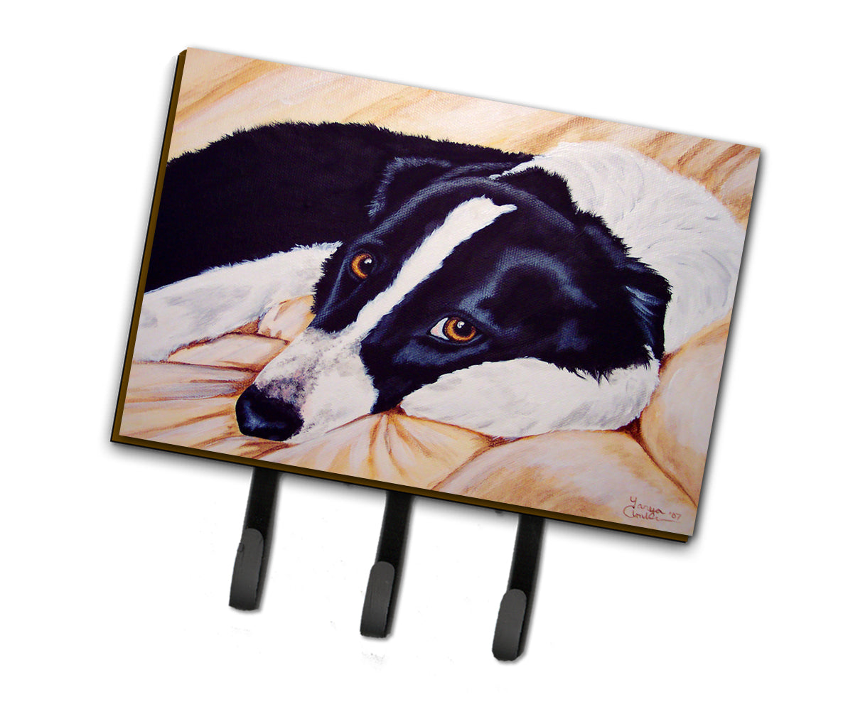 Naptime Border Collie Leash or Key Holder AMB1080TH68  the-store.com.