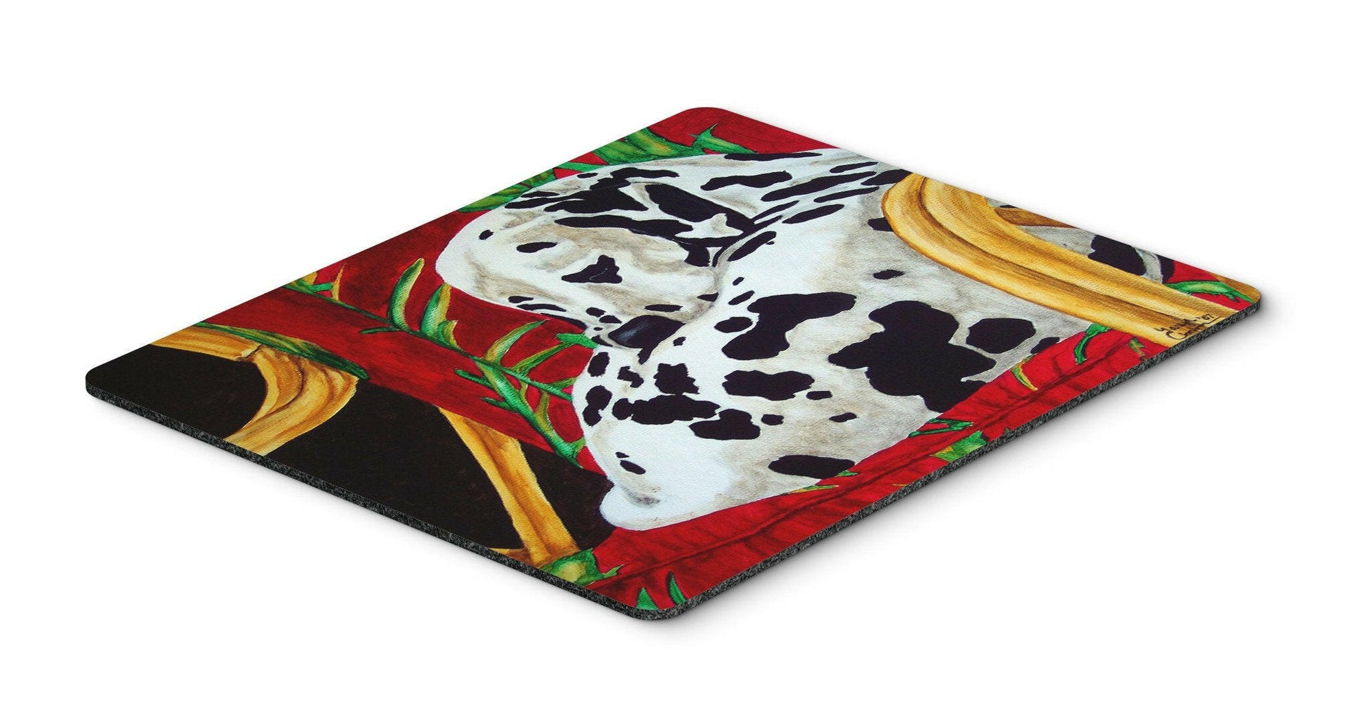Sunday Nap Dalmatian Mouse Pad, Hot Pad or Trivet AMB1118MP by Caroline's Treasures