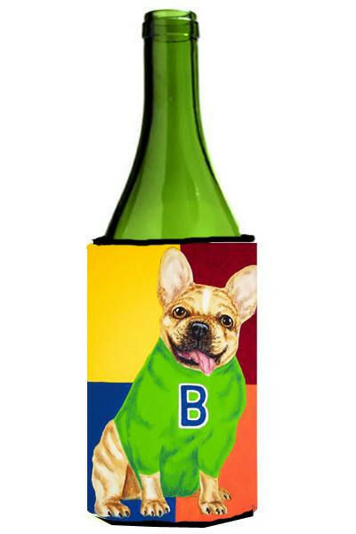 French Bulldog Go Team Wine Bottle Beverage Insulator Hugger AMB1138LITERK by Caroline&#39;s Treasures