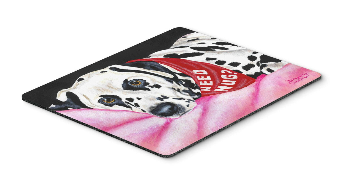Need a Hug Dalmatian Mouse Pad, Hot Pad or Trivet AMB1148MP by Caroline&#39;s Treasures