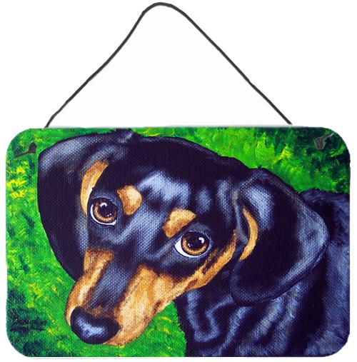 Tootsie Dachshund Wall or Door Hanging Prints AMB1173DS812 by Caroline&#39;s Treasures