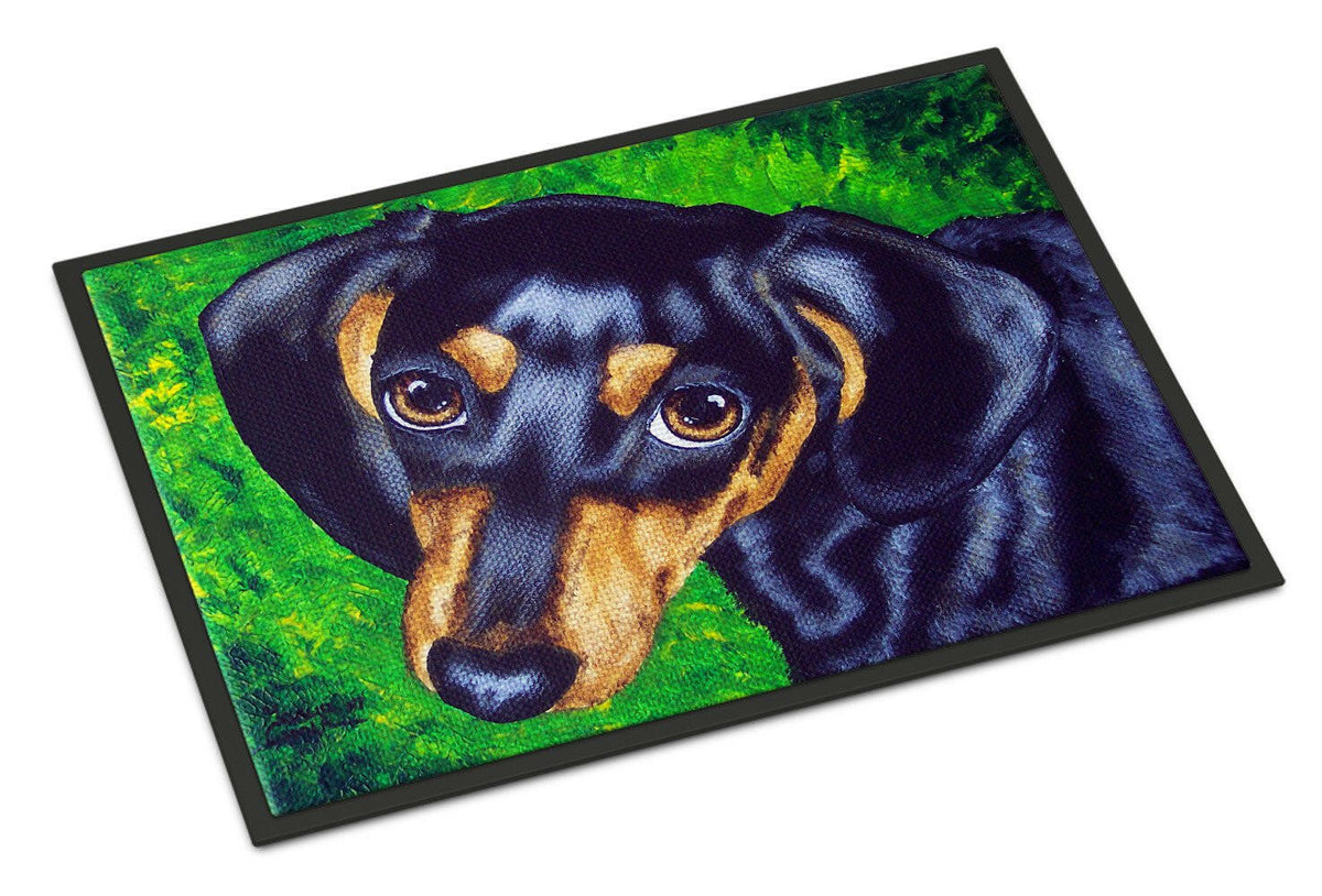 Tootsie Dachshund Indoor or Outdoor Mat 18x27 AMB1173MAT - the-store.com