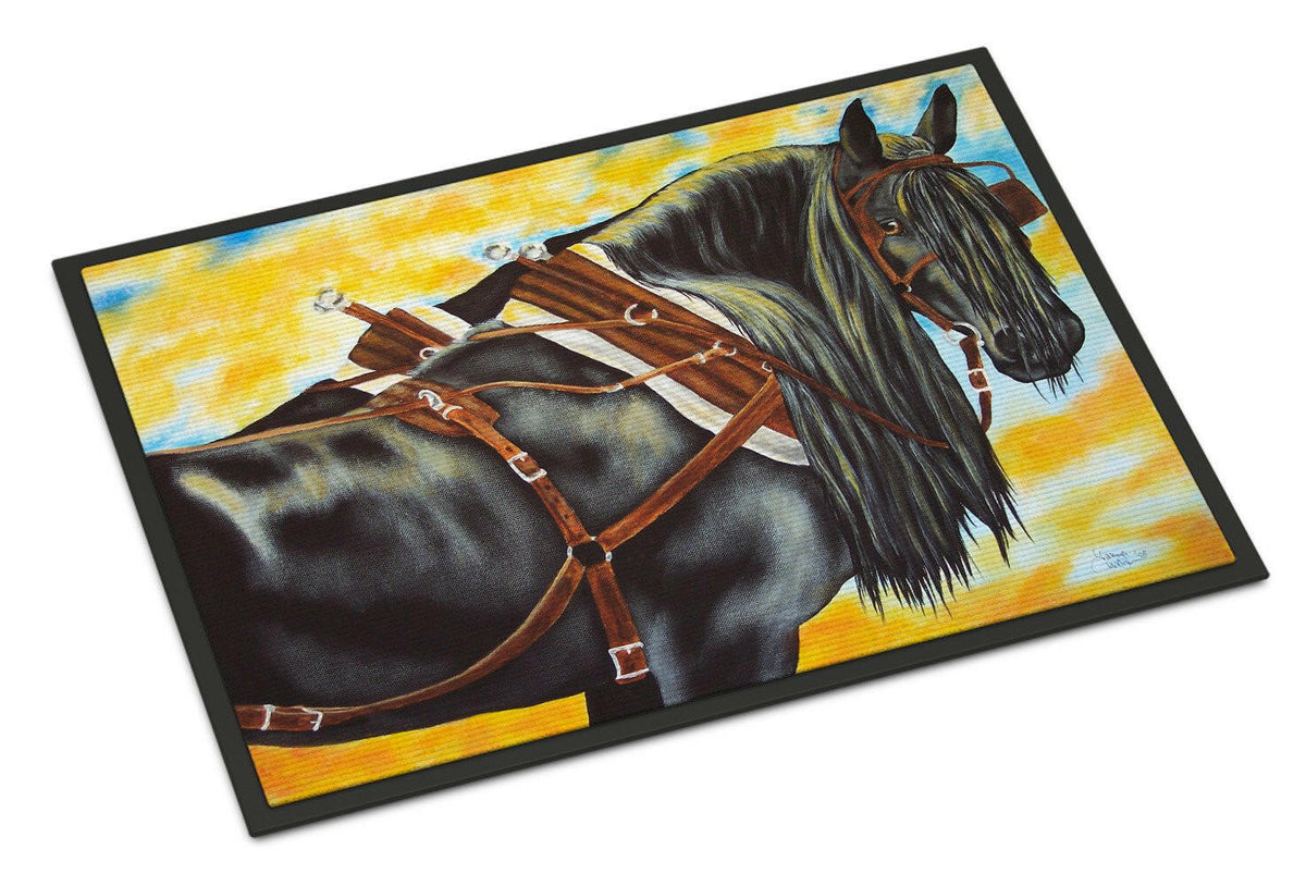 Day&#39;s End Horse Indoor or Outdoor Mat 18x27 AMB1238MAT - the-store.com