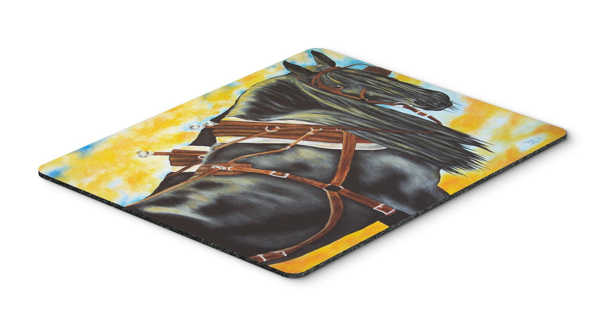 Day&#39;s End Horse Mouse Pad, Hot Pad or Trivet AMB1238MP by Caroline&#39;s Treasures