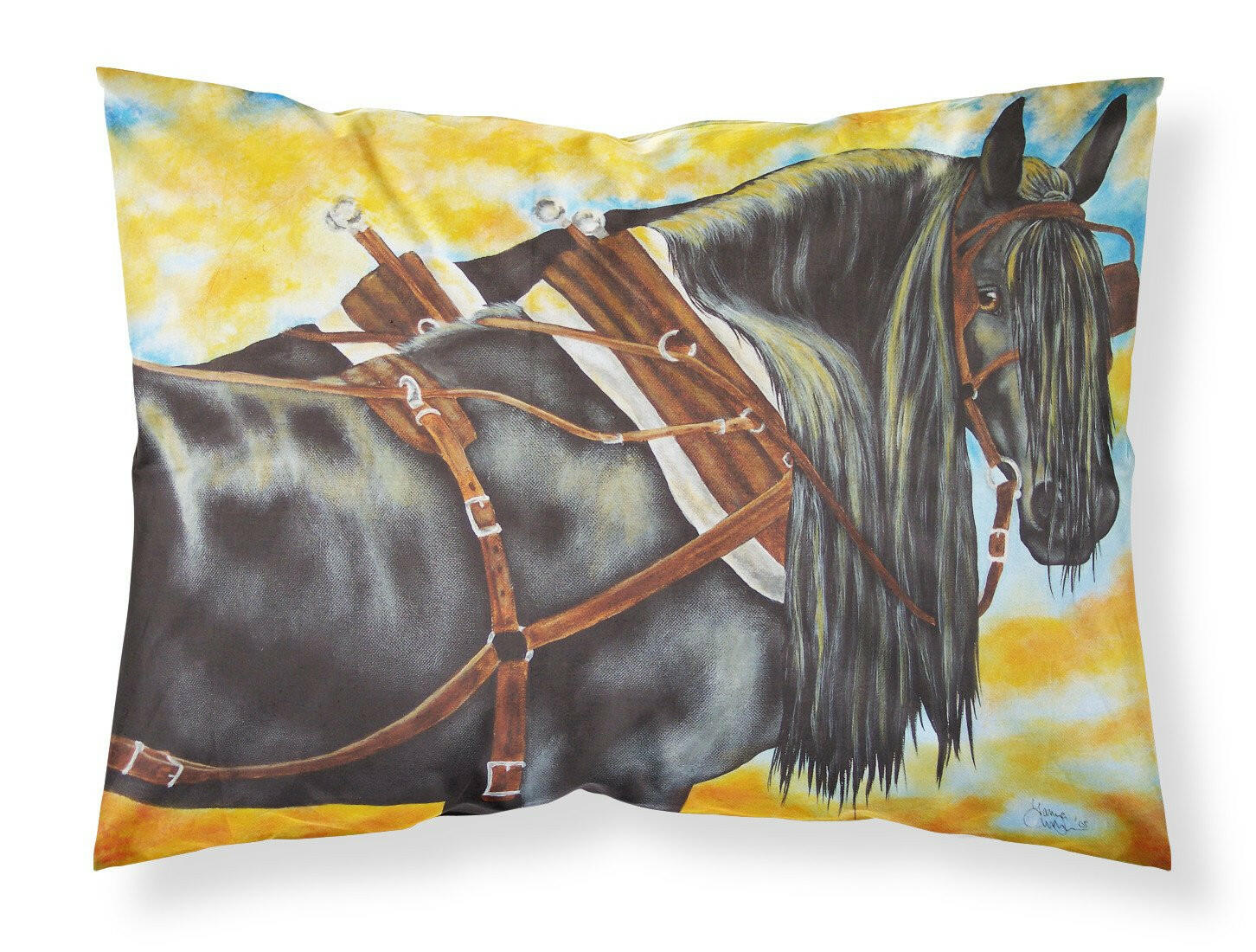 Day's End Horse Fabric Standard Pillowcase AMB1238PILLOWCASE by Caroline's Treasures