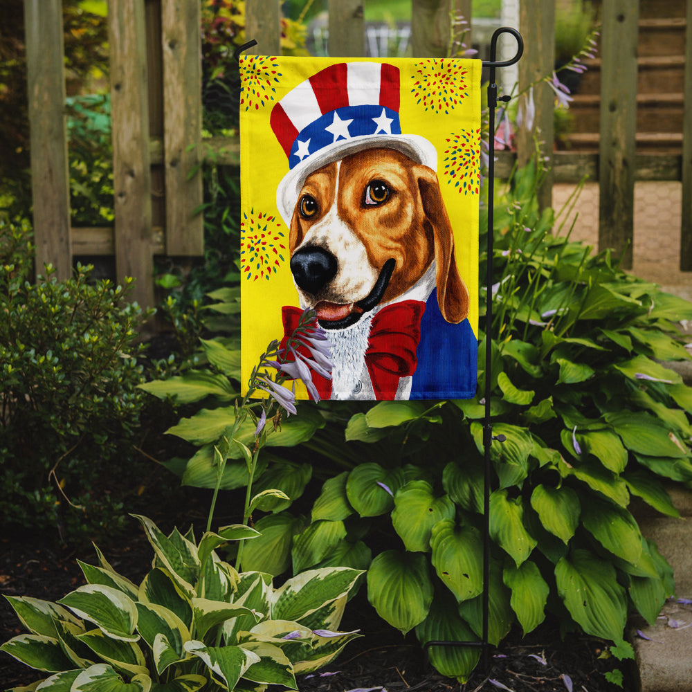 Unble Sam's USA Beagle Flag Garden Size  the-store.com.