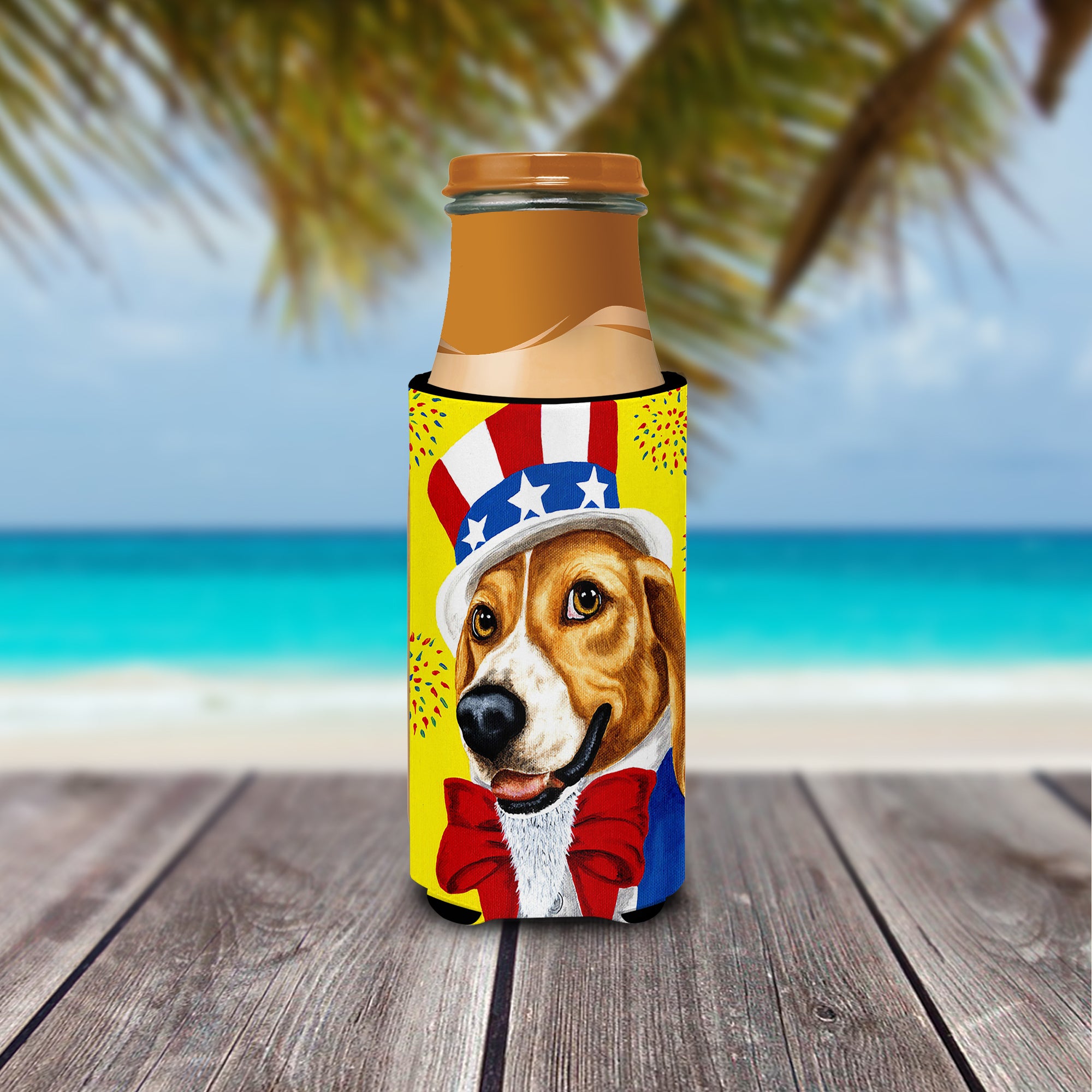 Unble Sam's USA Beagle Ultra Beverage Insulators for slim cans AMB1337MUK  the-store.com.