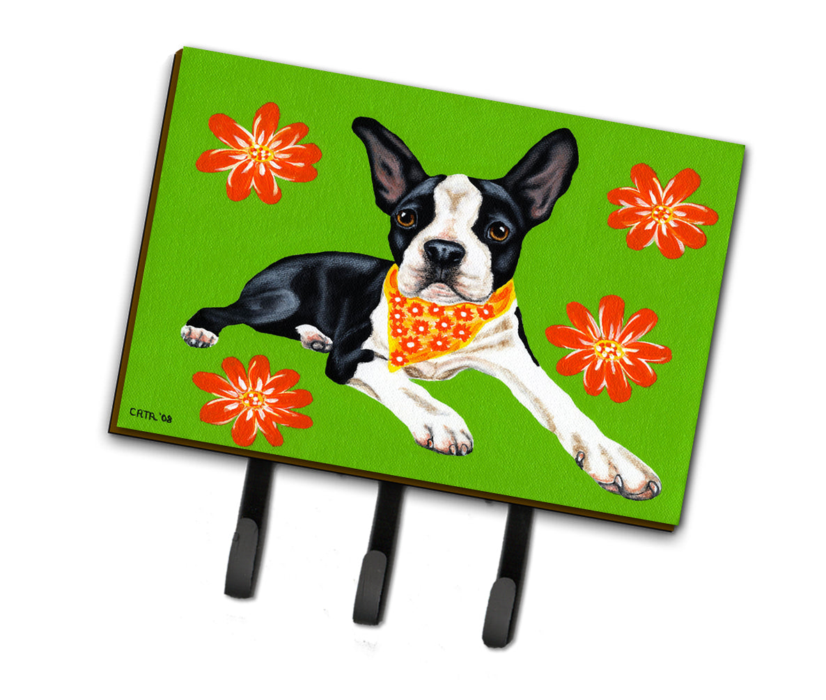 Cosmo Cutie Boston Terrier Leash or Key Holder AMB1385TH68  the-store.com.