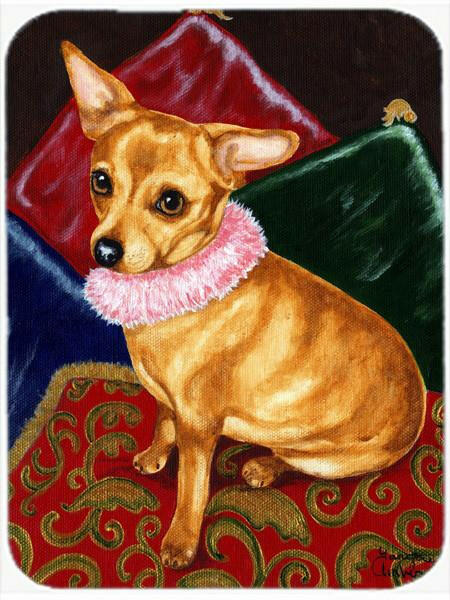 Pillow Princess Chihuahua Mouse Pad, Hot Pad or Trivet AMB1389MP by Caroline&#39;s Treasures