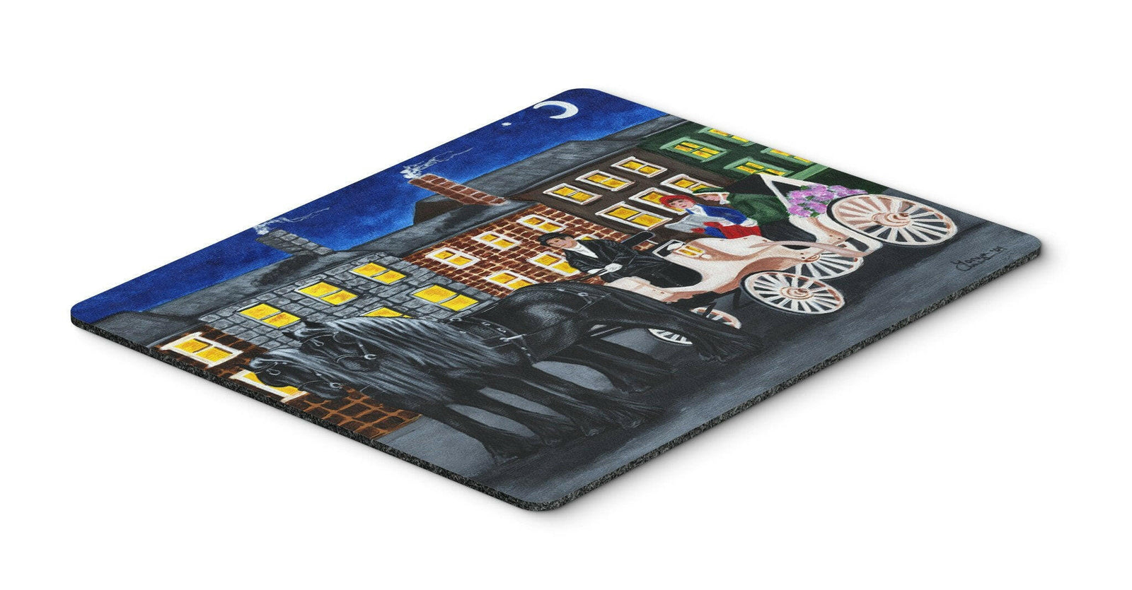 City Carriage Ride Horse Mouse Pad, Hot Pad or Trivet AMB1409MP by Caroline's Treasures