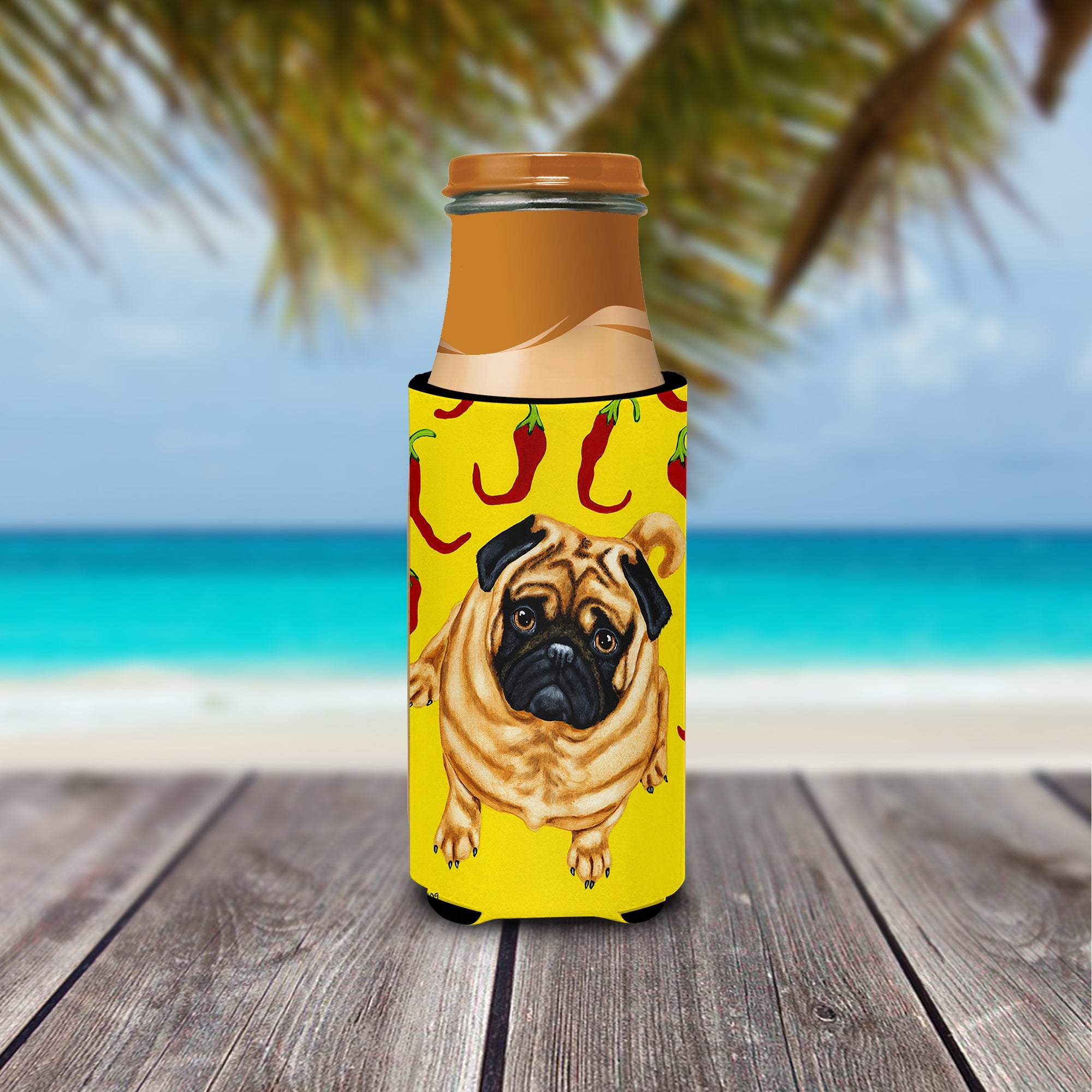 Pick a Pepper Pug Ultra Beverage Insulators for slim cans AMB1412MUK  the-store.com.