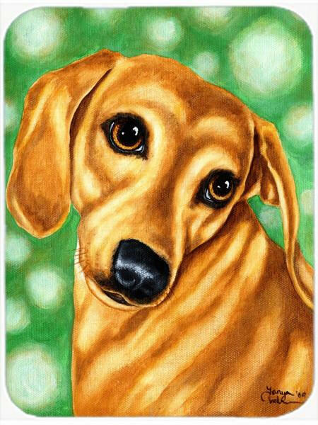The Eyes Have It Dachshund Glass Cutting Board Large AMB1414LCB by Caroline's Treasures