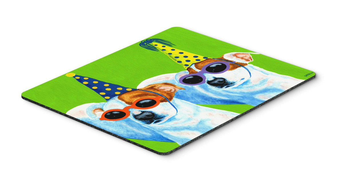 Party Animals Jack Russell Terriers Mouse Pad, Hot Pad or Trivet AMB1441MP by Caroline&#39;s Treasures