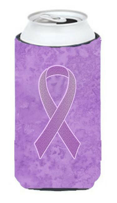 Lavender Ribbon for All Cancer Awareness Tall Boy Beverage Insulator Hugger AN1200TBC by Caroline's Treasures