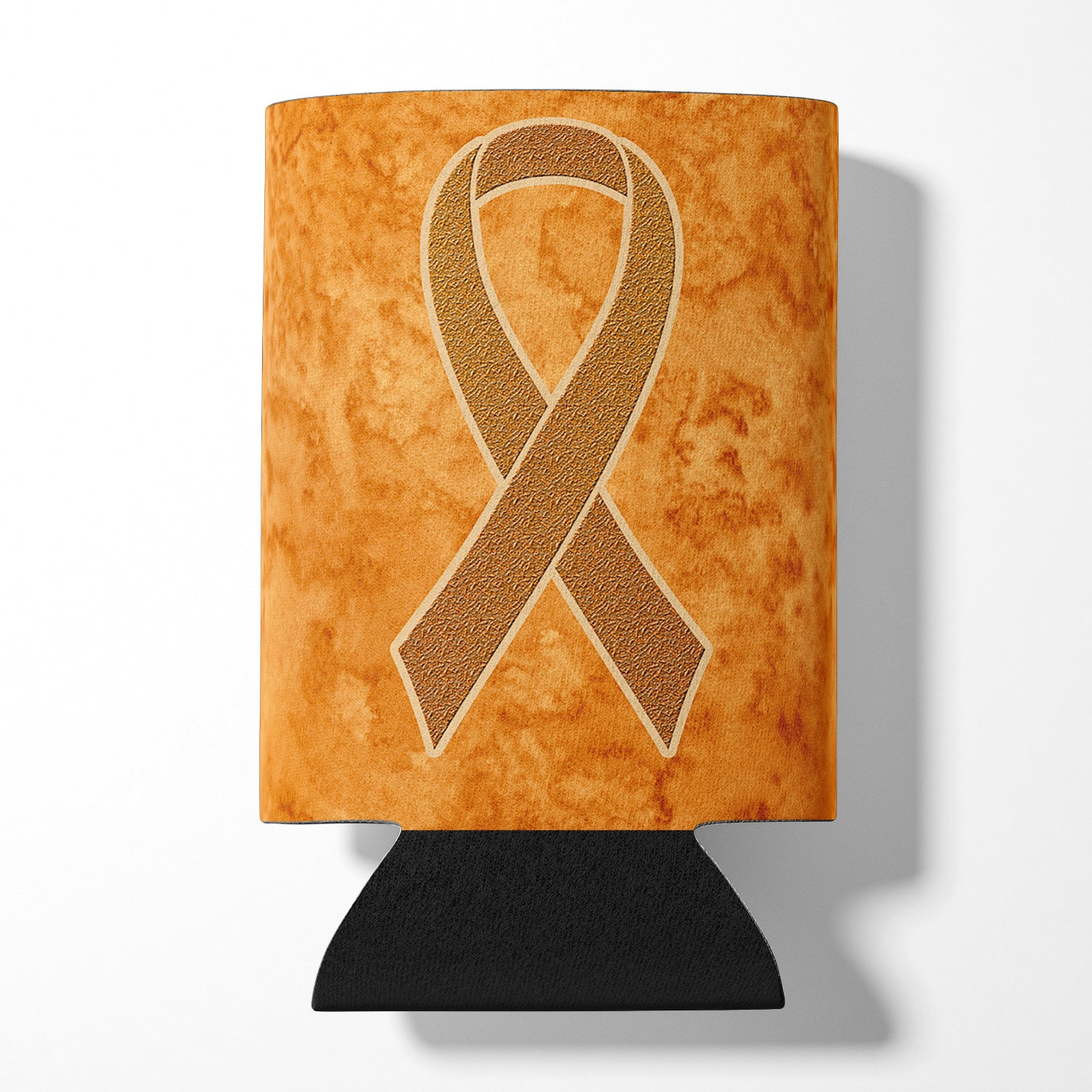 Orange Ribbon for Leukemia Awareness Can or Bottle Hugger AN1204CC.