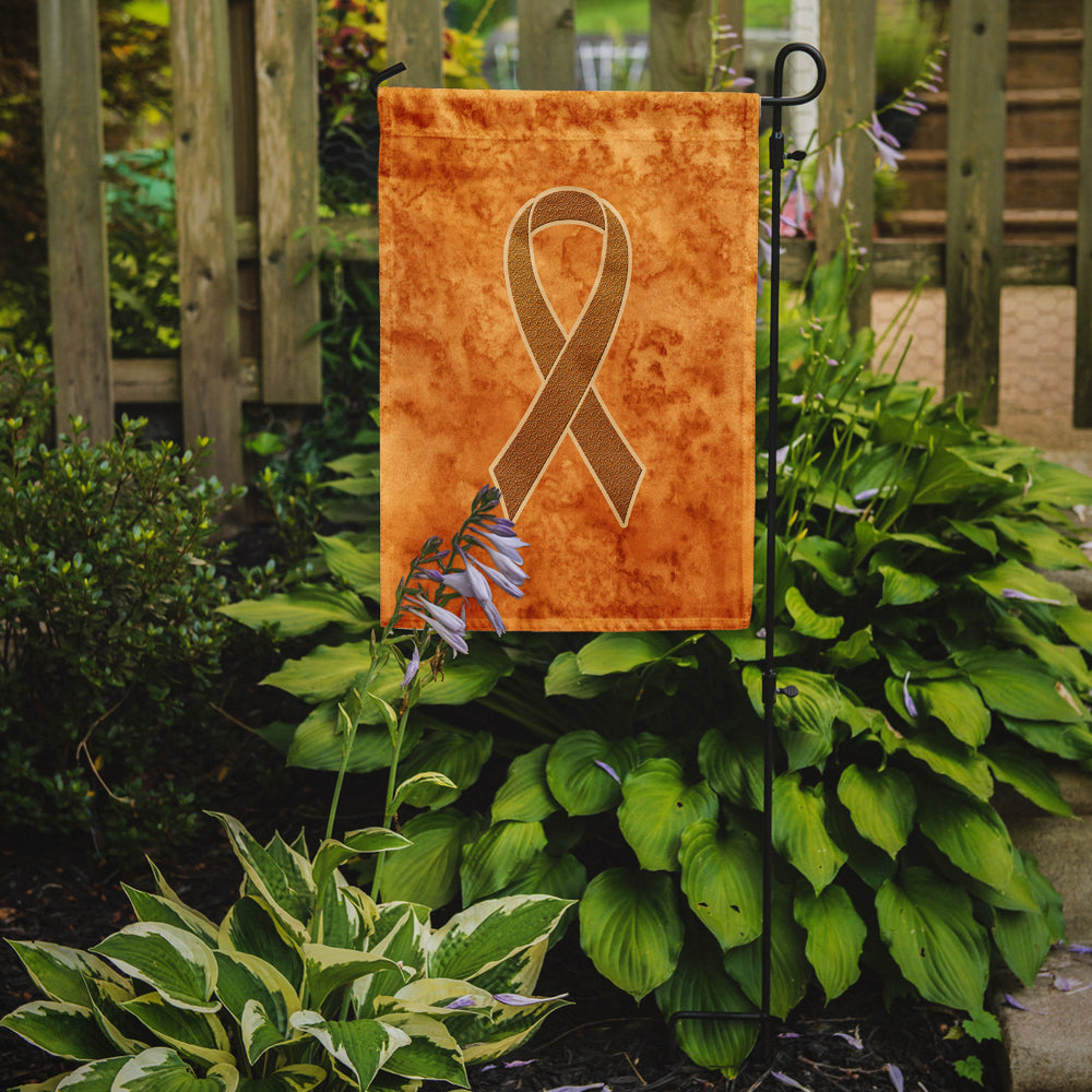 Orange Ribbon for Leukemia Awareness Flag Garden Size AN1204GF  the-store.com.