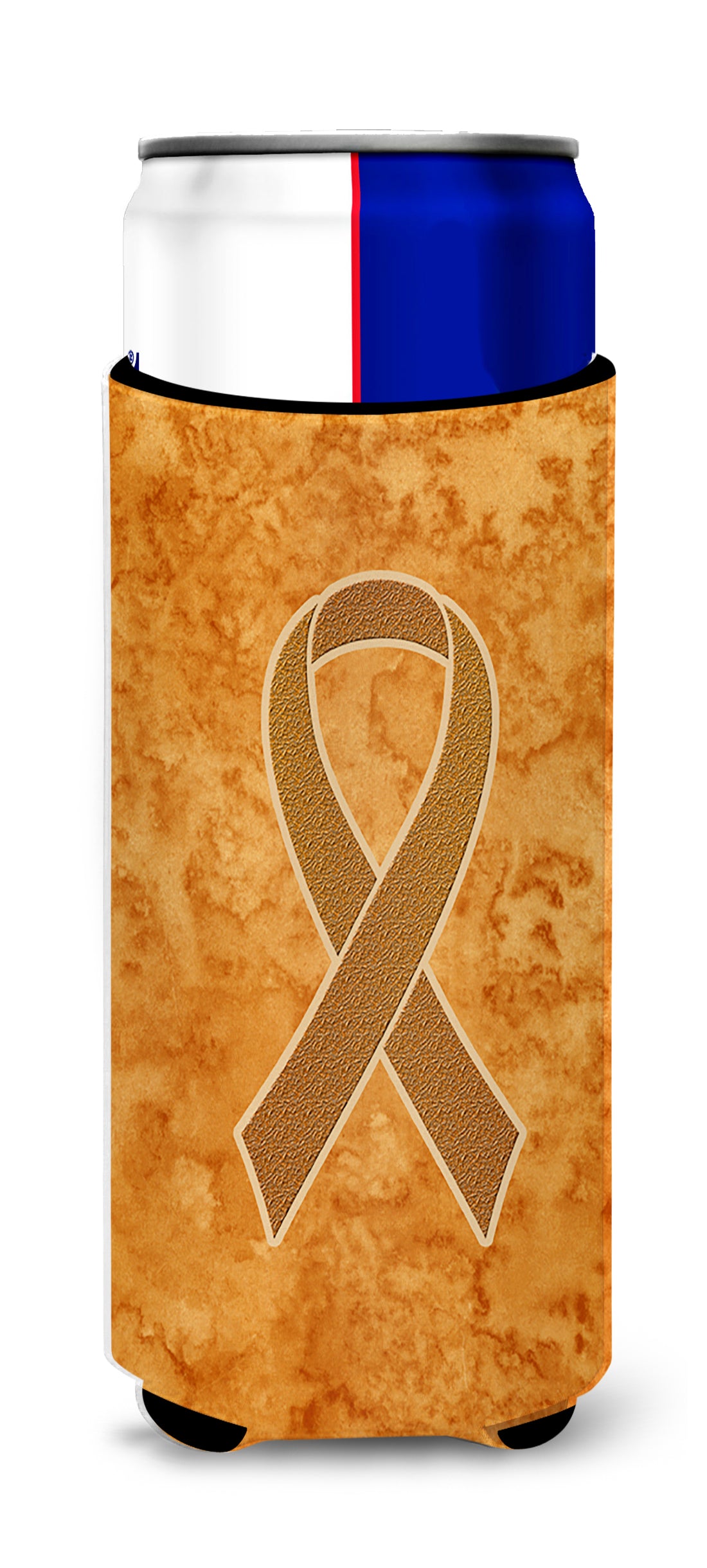 Orange Ribbon for Leukemia Awareness Ultra Beverage Insulators for slim cans AN1204MUK