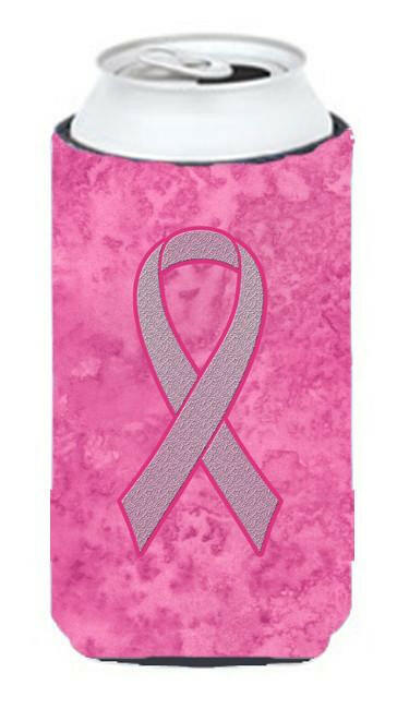 Pink Ribbon for Breast Cancer Awareness Tall Boy Beverage Insulator Hugger AN1205TBC by Caroline's Treasures