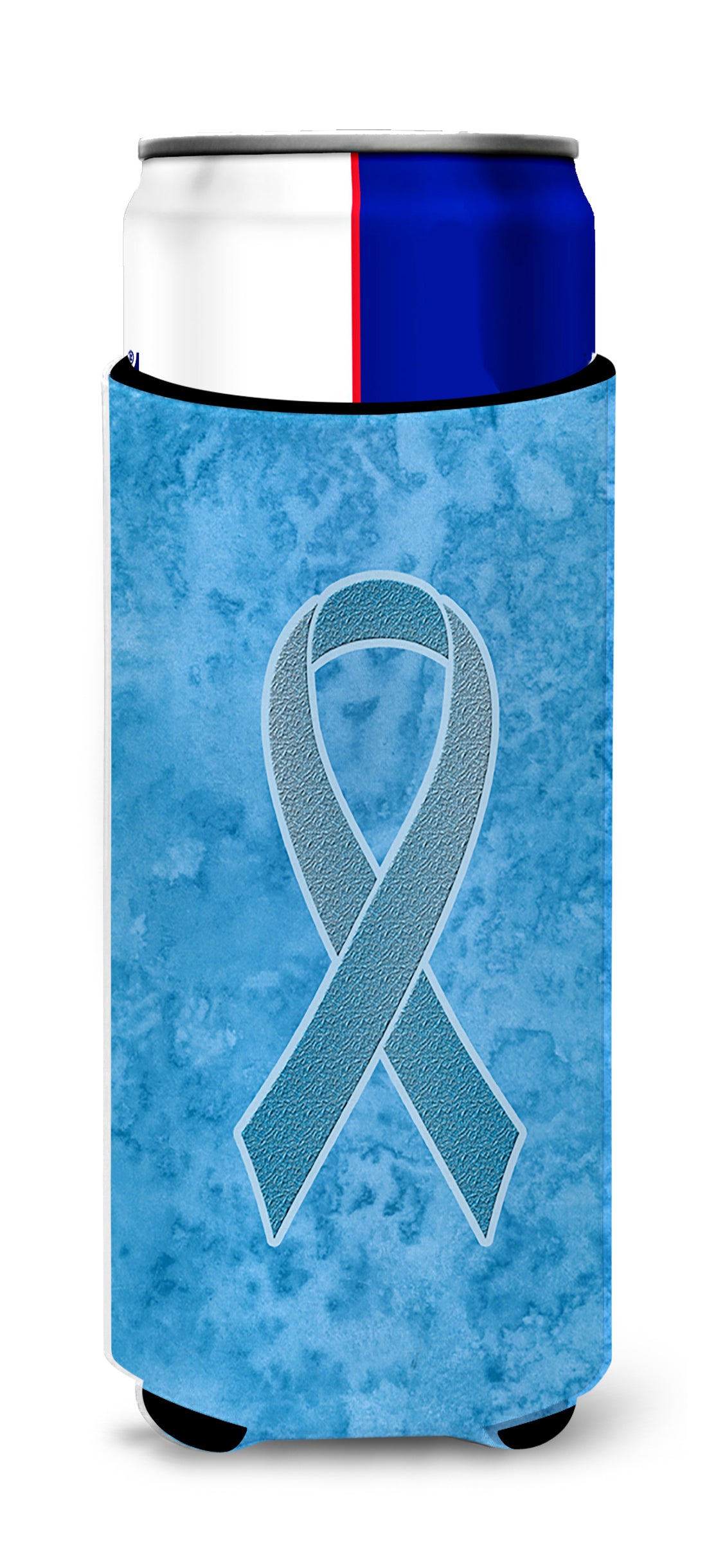 Blue Ribbon for Prostate Cancer Awareness Ultra Beverage Insulators for slim cans AN1206MUK