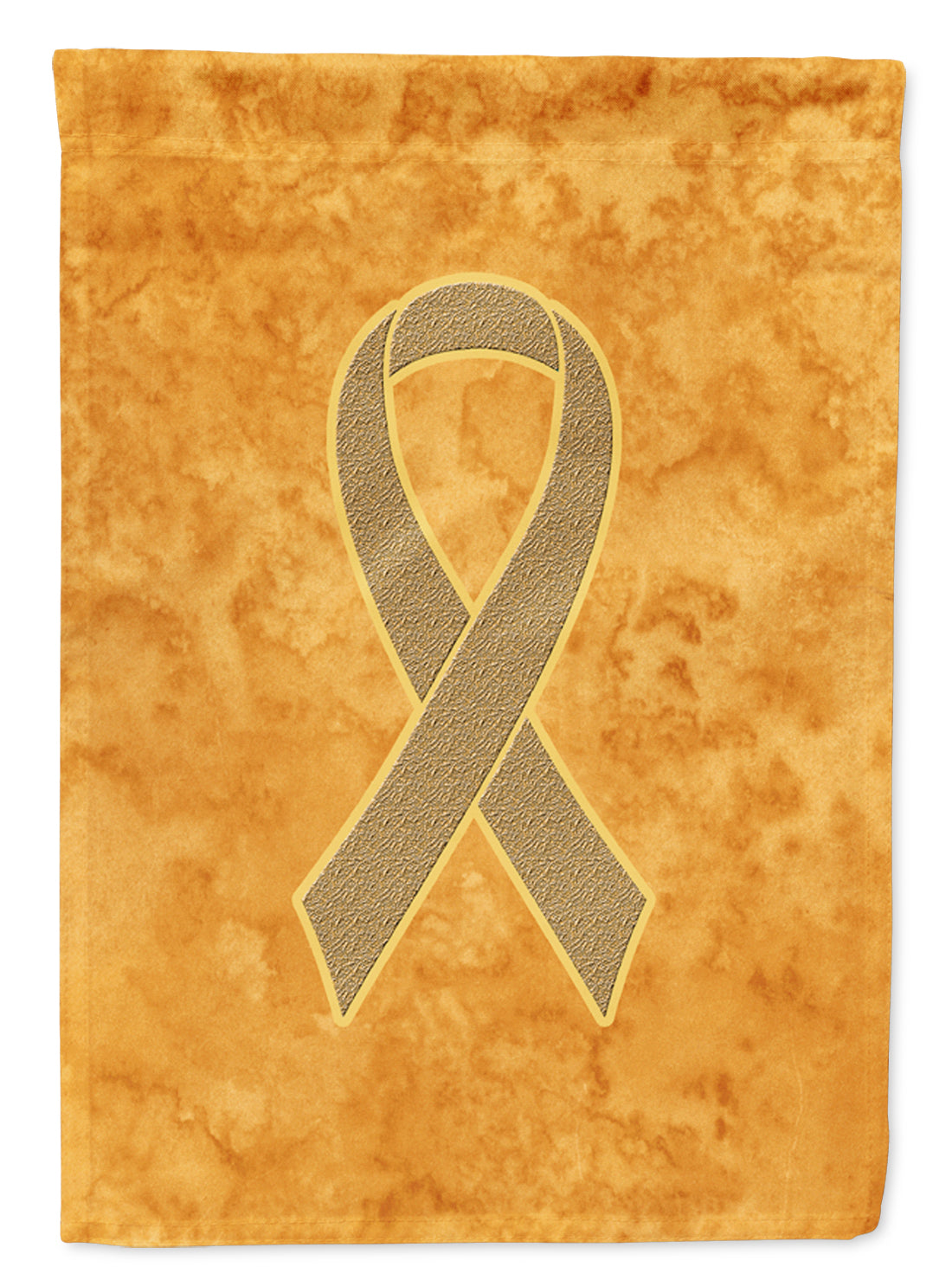 Peach Ribbon for Uterine Cancer Awareness Flag Garden Size AN1219GF