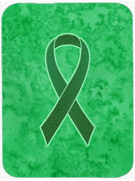 Kelly Green Ribbon for Kidney Cancer Awareness Mouse Pad, Hot Pad or Trivet AN1220MP by Caroline&#39;s Treasures