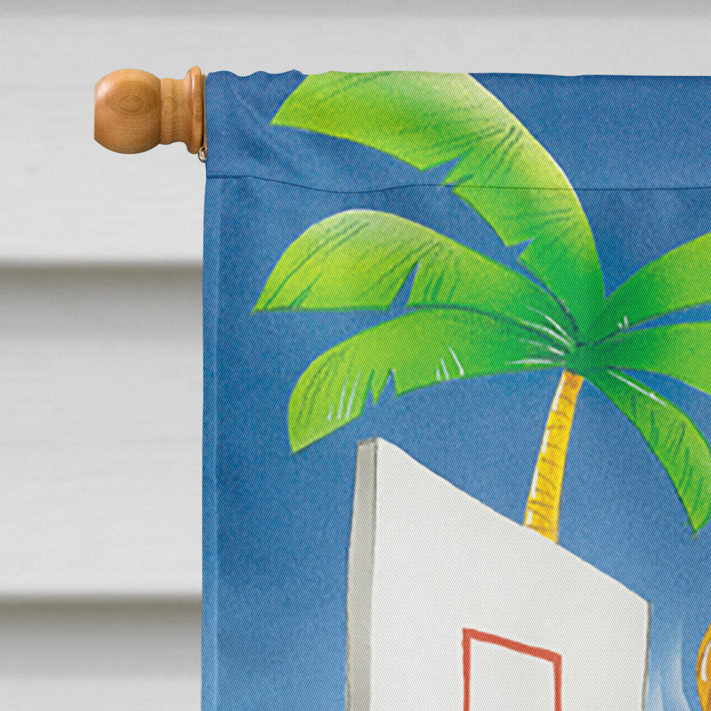 Bears playing Basketball Flag Canvas House Size  the-store.com.