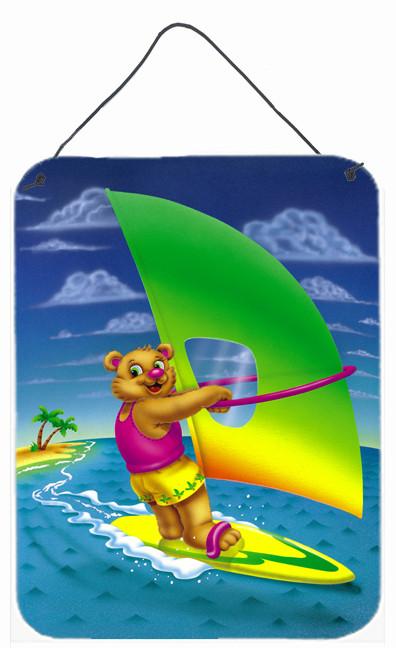 Teddy Bear Sailing Wall or Door Hanging Prints APH0416DS1216 by Caroline's Treasures