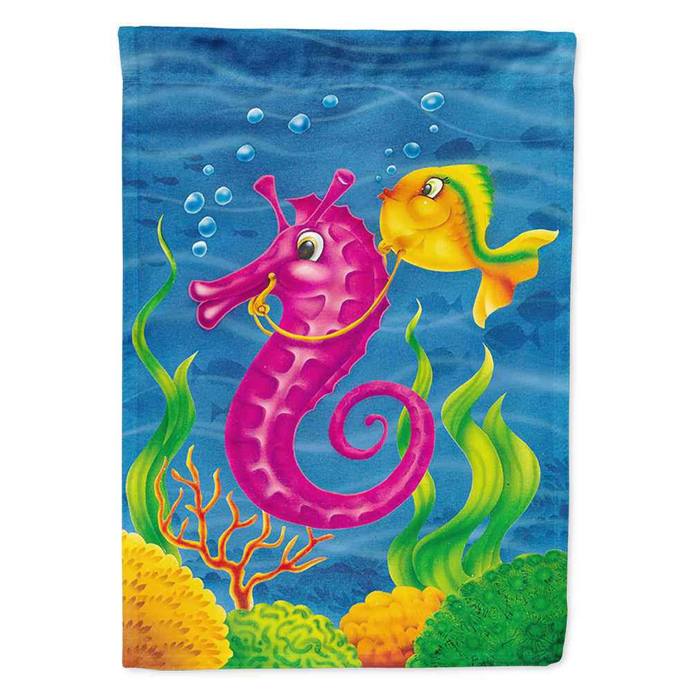 Seahorse Ride Flag Canvas House Size  the-store.com.