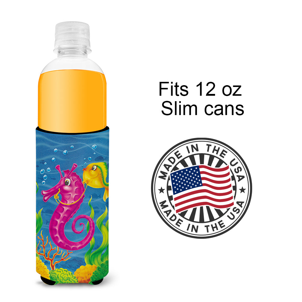 Seahorse Ride Michelob Ultra Beverage Isolateurs pour canettes minces APH0471MUK