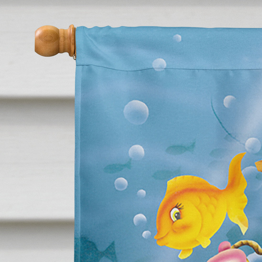 Captain Octopus Flag Canvas House Size APH0472CHF  the-store.com.