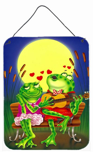 Frog Love Songs Wall or Door Hanging Prints APH0522DS1216 by Caroline&#39;s Treasures