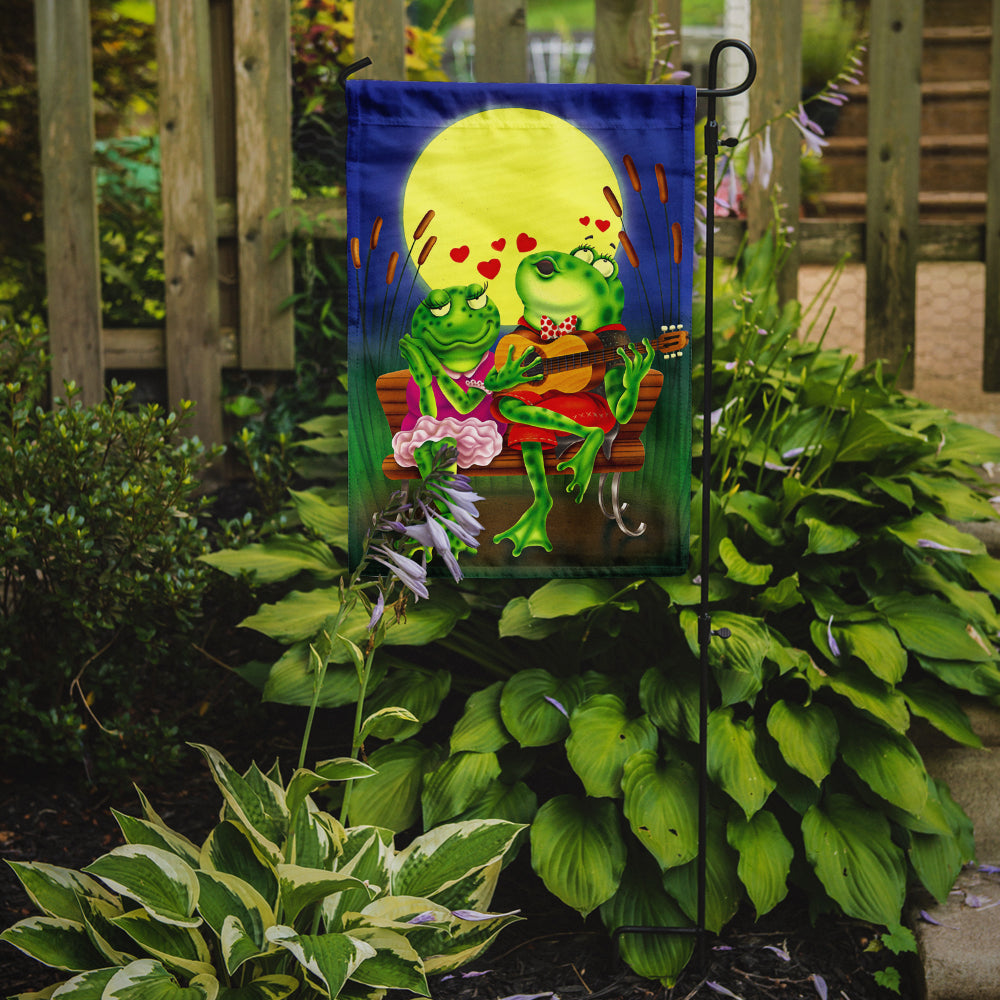Frog Love Songs Flag Garden Size  the-store.com.