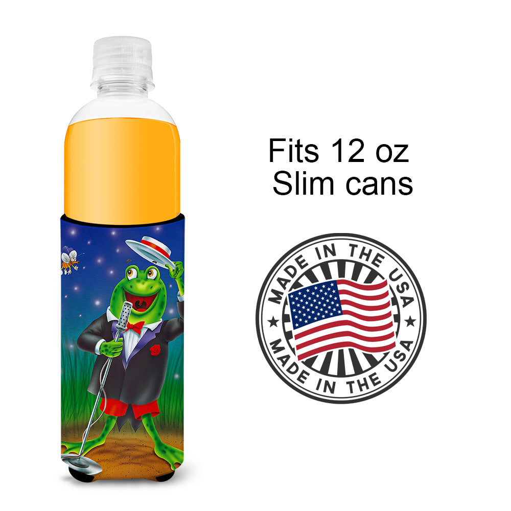 Frog Comedy Routine  Ultra Beverage Insulators for slim cans APH0523MUK  the-store.com.